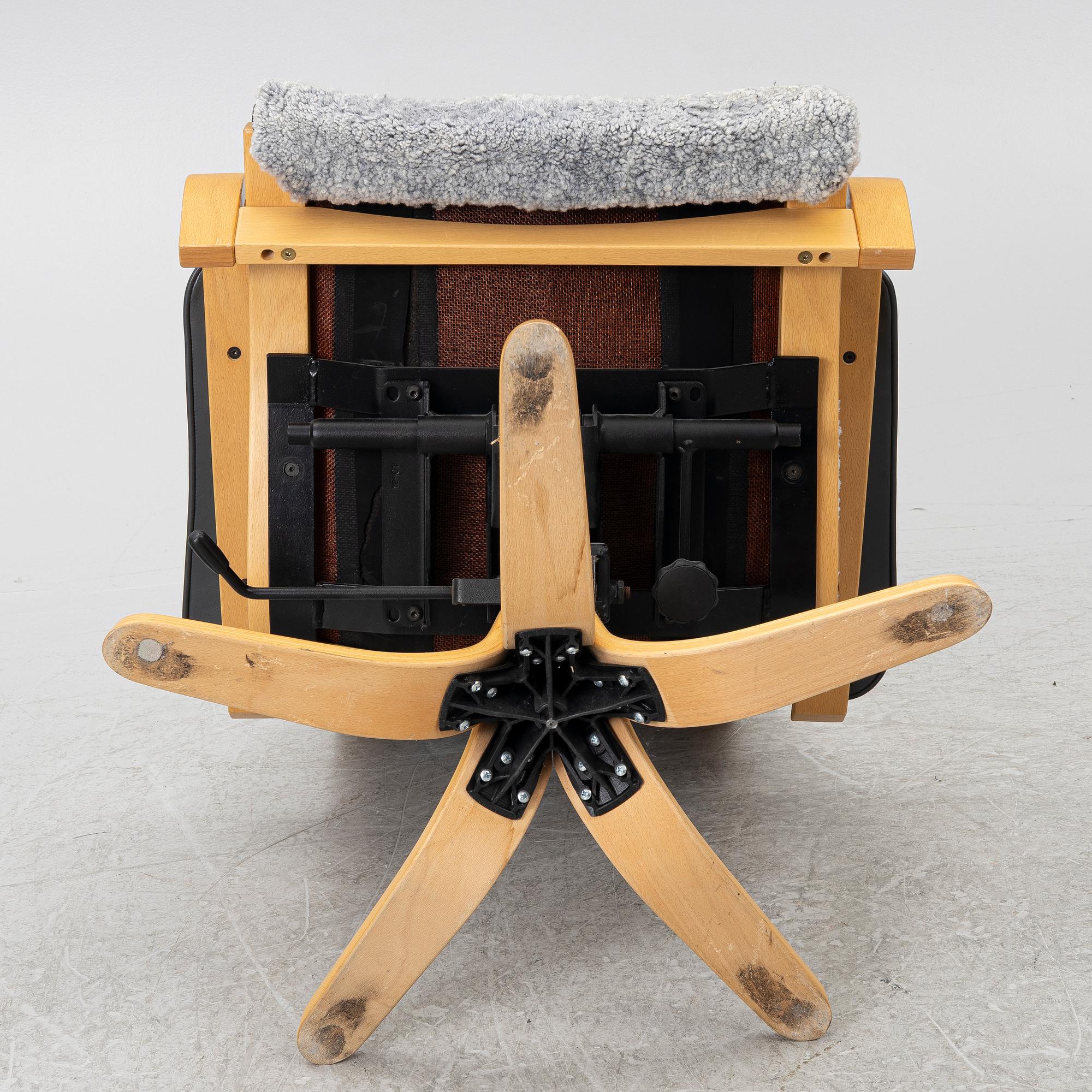 Armchair, 'Swing grace', Swedese, late 20th century.