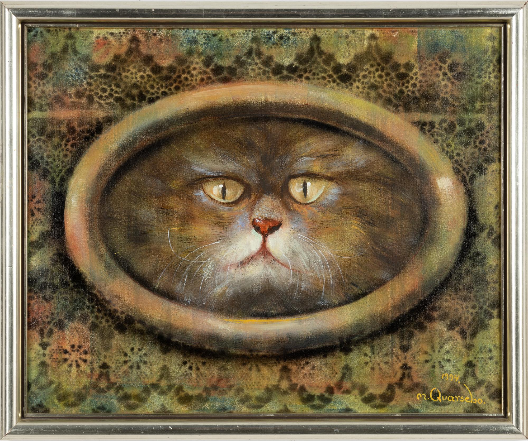 Michael Qvarsebo, Imaginärt kattporträtt.