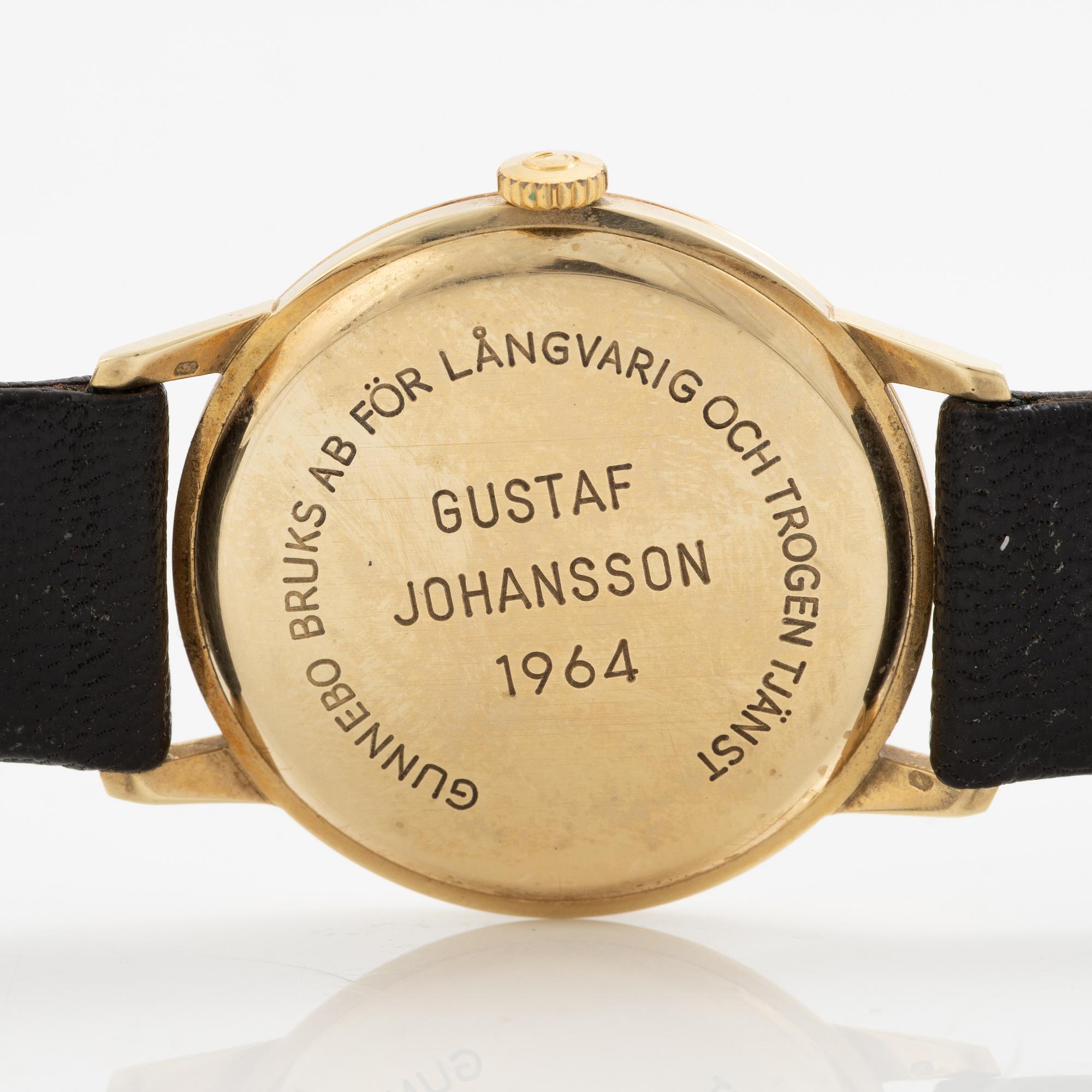 Omega, wristwatch, 34 mm.
