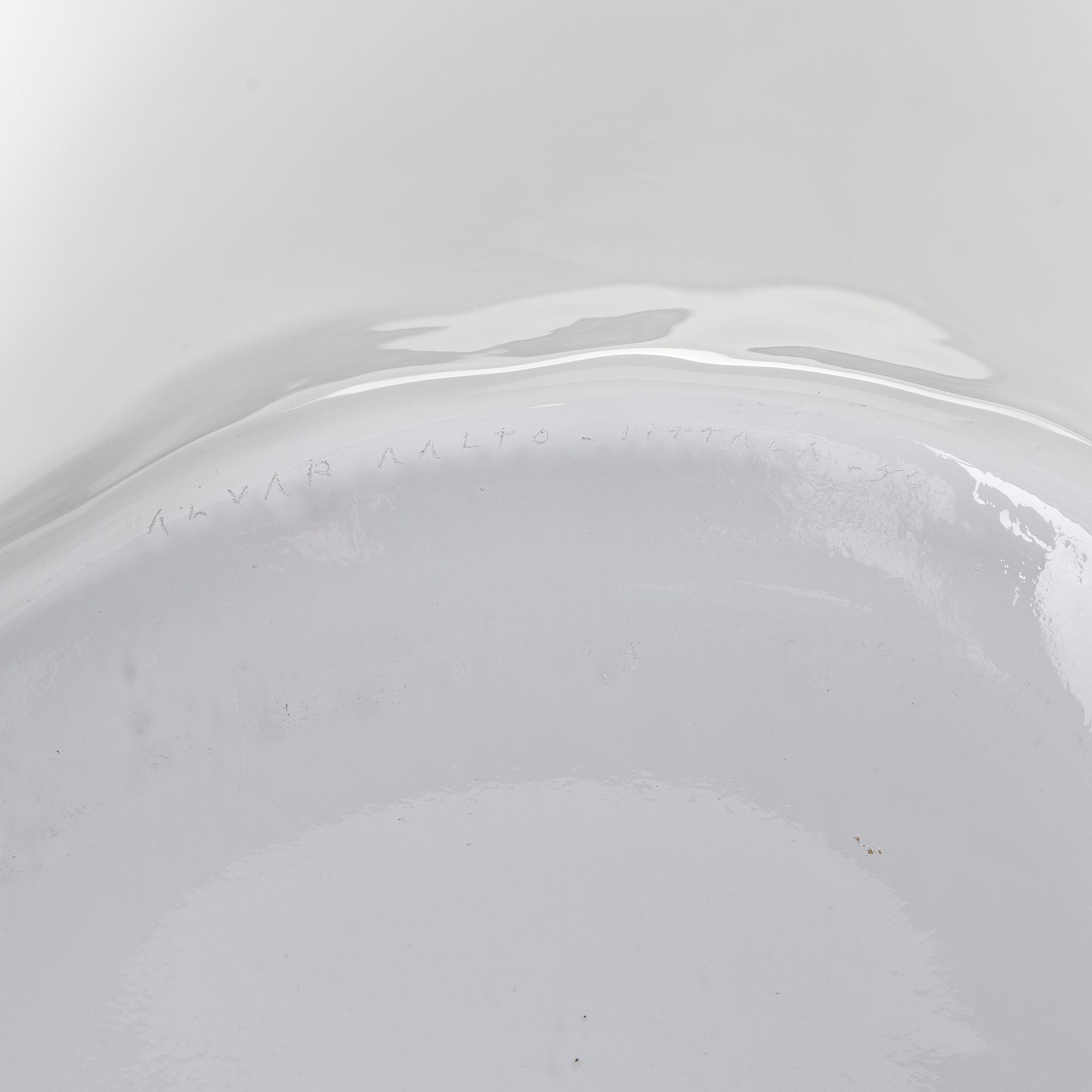 Alvar Aalto, maljakko, signeerattu Alvar Aalto Iittala -56.