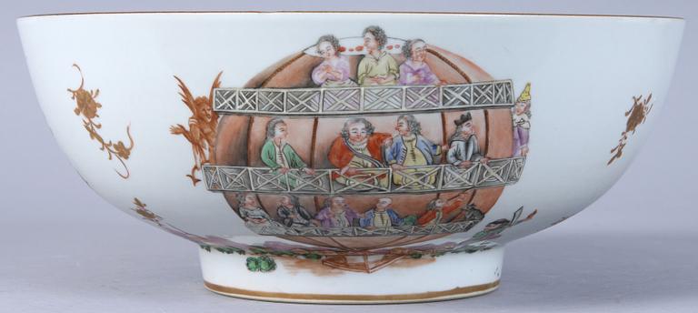 BÅLSKÅL, porslin, troligen Samson.