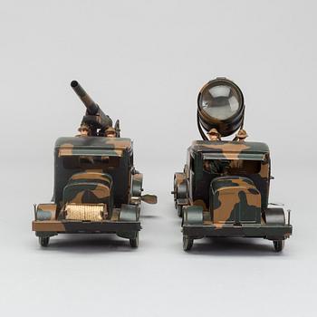 TWO TIPP & CO MILITARY   VEHICLE FROM 1935-42 GERMANY.