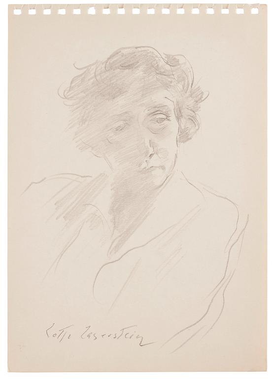 Lotte Laserstein, Portrait of Traute.