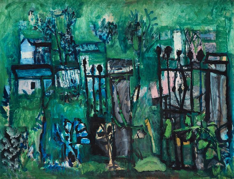 Antoni Clavé, Cityscape.