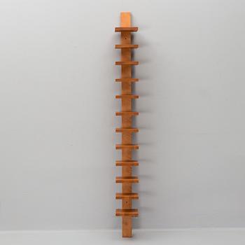 A stained birch 'Pilaster' bookcase by John Kandell, from Källemo.