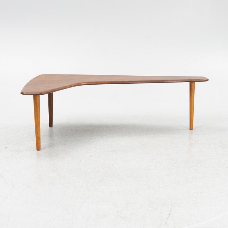 A teak coffee table, second half of the 20th Century.