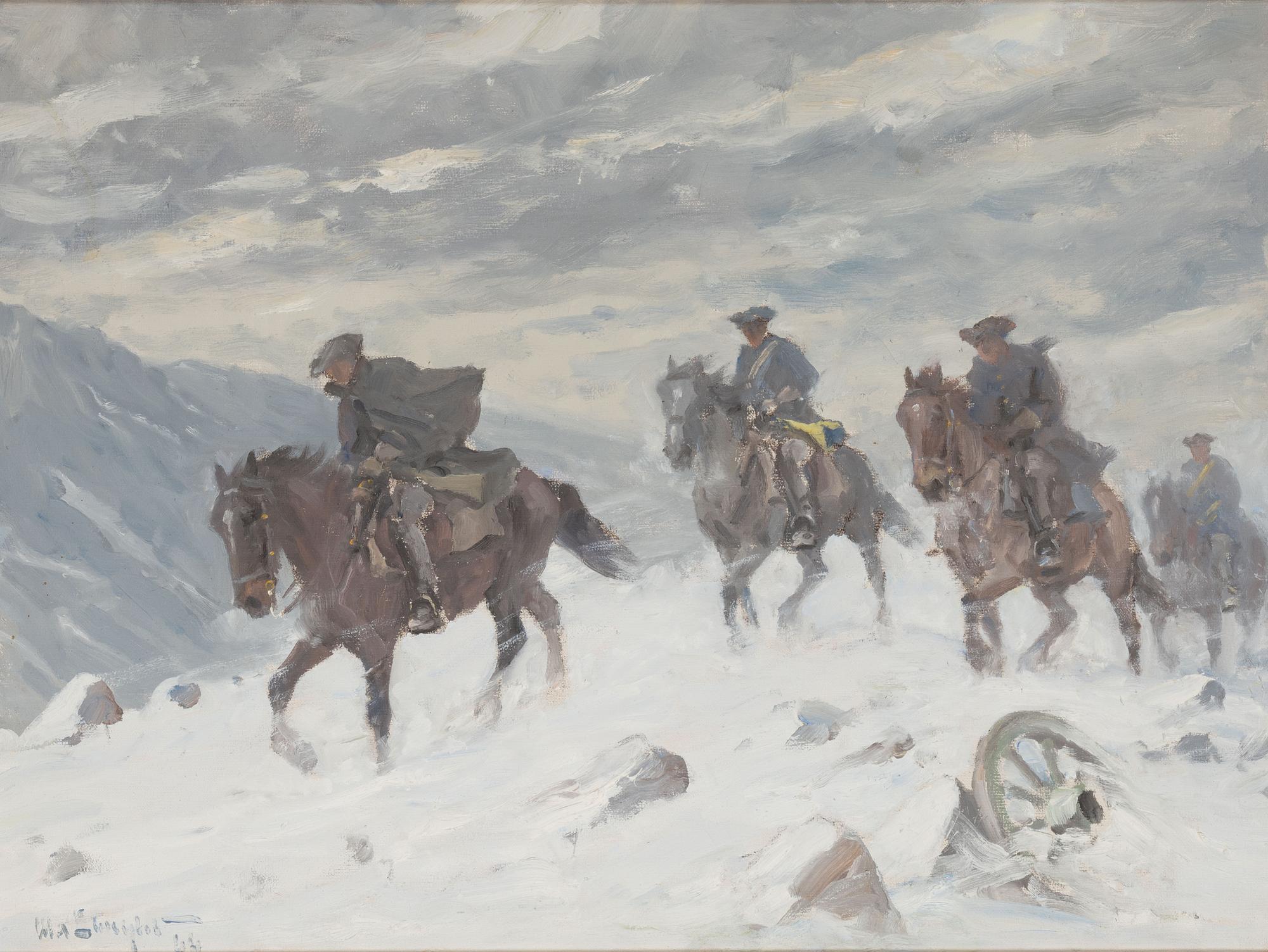 Alexander Langlet, Ridande karoliner.