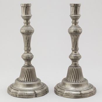 CANDELSTICKS, a pair, Louis XV, France, 18th century.