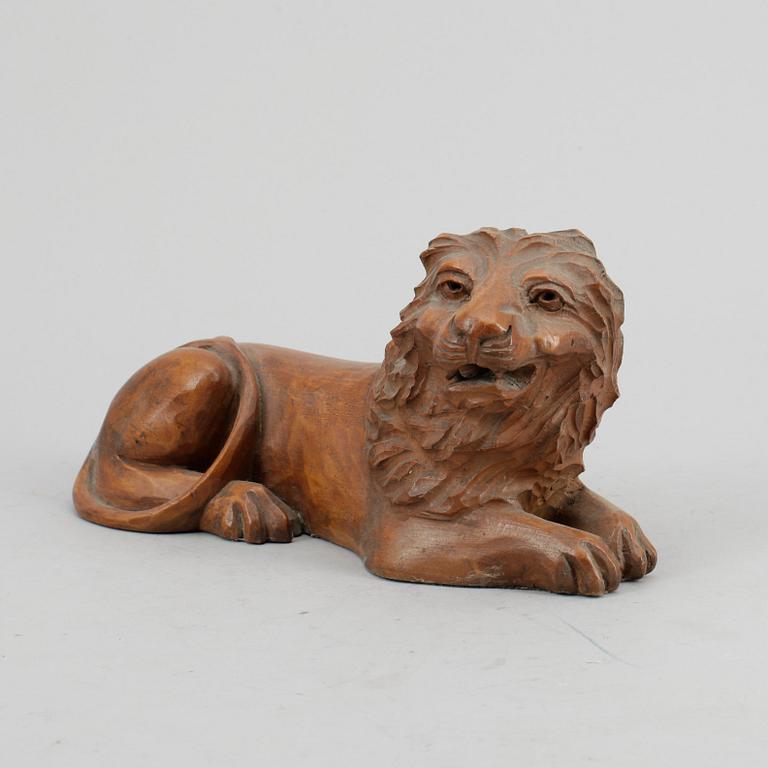 SKULPTUR, trä, 1900-tal.
