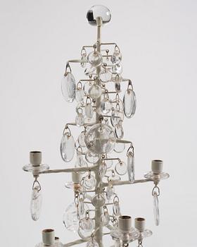 Erik Höglund, a floor candelabrum, Boda Smide, Sweden 1960-70s.