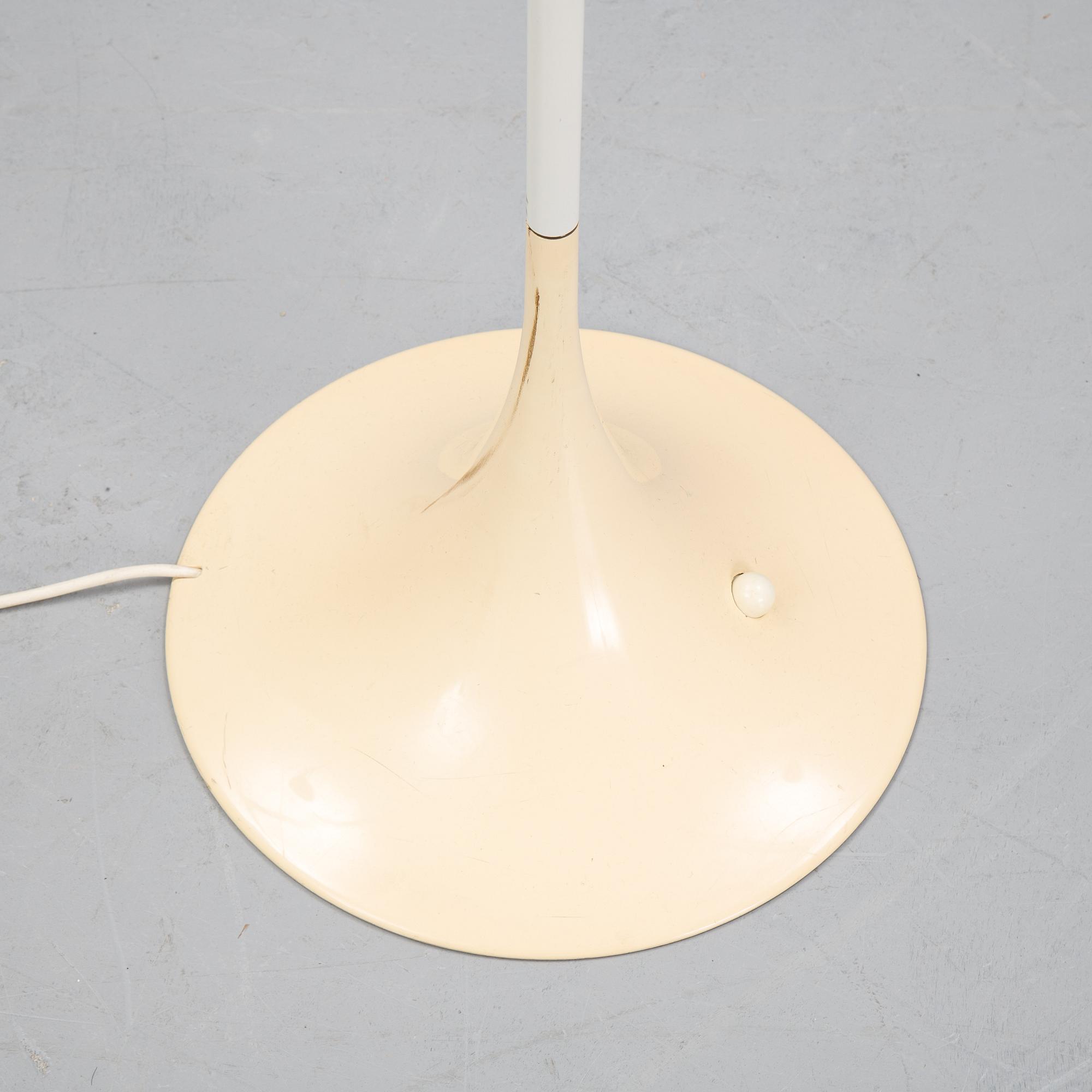Verner Panton, a 'Pantella' floor light, Louis Poulsen, Denmark.