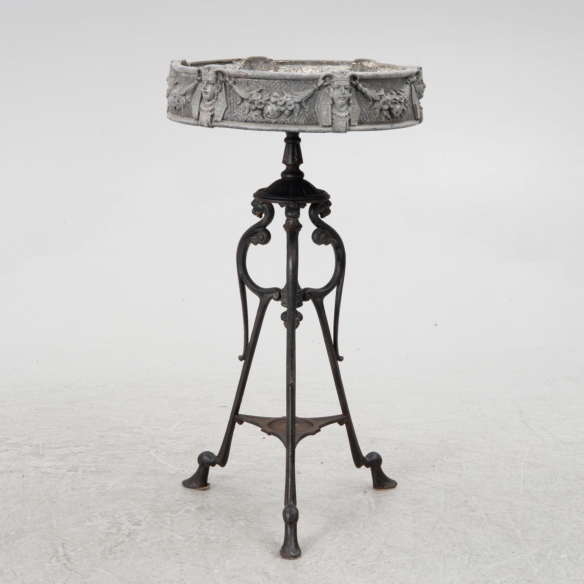 Garden pedestal/ flower pedestal, second half of the 20th century.