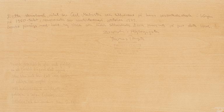 Carl Malmsten, a "Ståndare" desk, Sweden, 1950s.