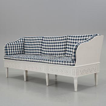 TRÅGSOFFA, gustaviansk stil, "Svensksund", IKEA:s 1700-talsserie, 1990-tal.