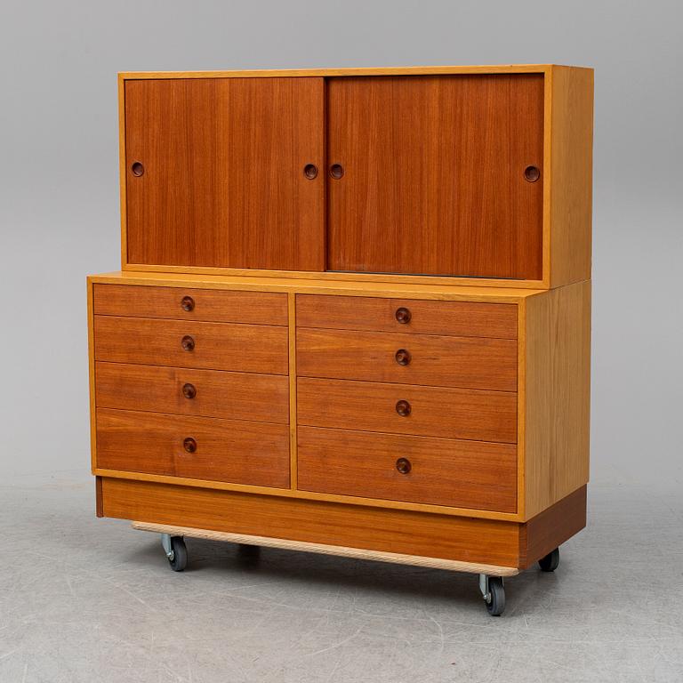 BØRGE MOGENSEN, an'Öresund' two-piece cabinet, Karl Andersson & Söner, 1960's/70's.