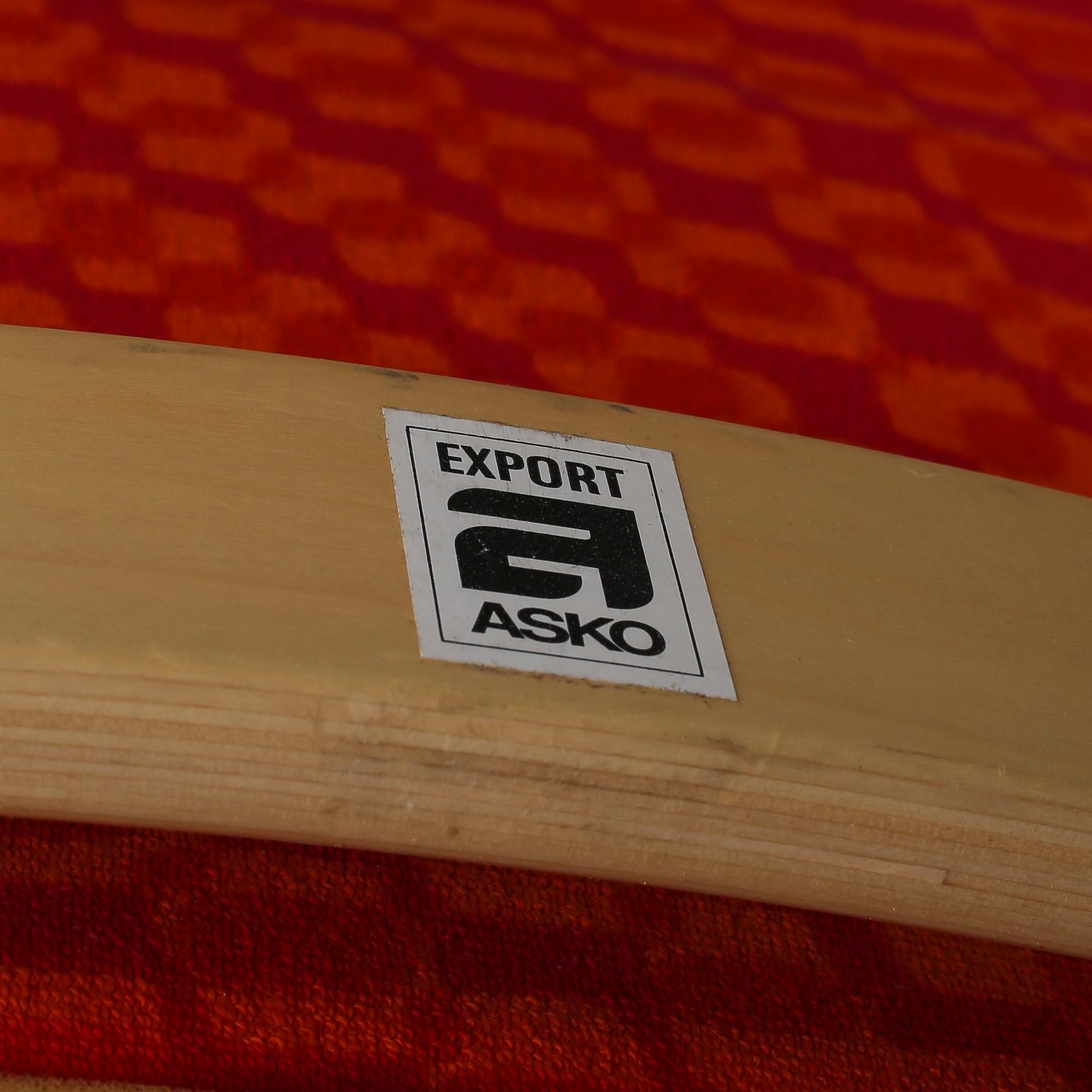 FÅTÖLJ, "Pulkka", Ilmari Lappalainen för Asko, Finland, 1900-talets fjärde kvartal.