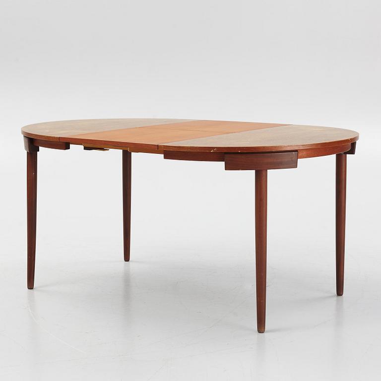 Hans Olsen, a five-piece teak fining suite from Frem Røjle, Denmark, 1950's/60's.