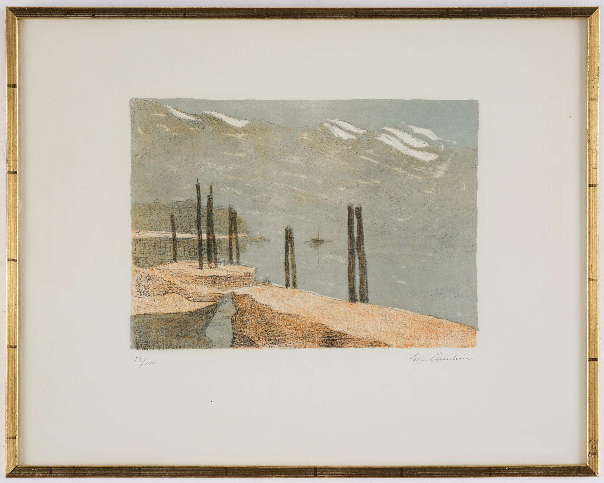 Lotte Laserstein, Harbour Scene.