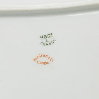 A 146-piece dinner service, Frank Haviland & Co, Paris Limoges, France, circa 1900.