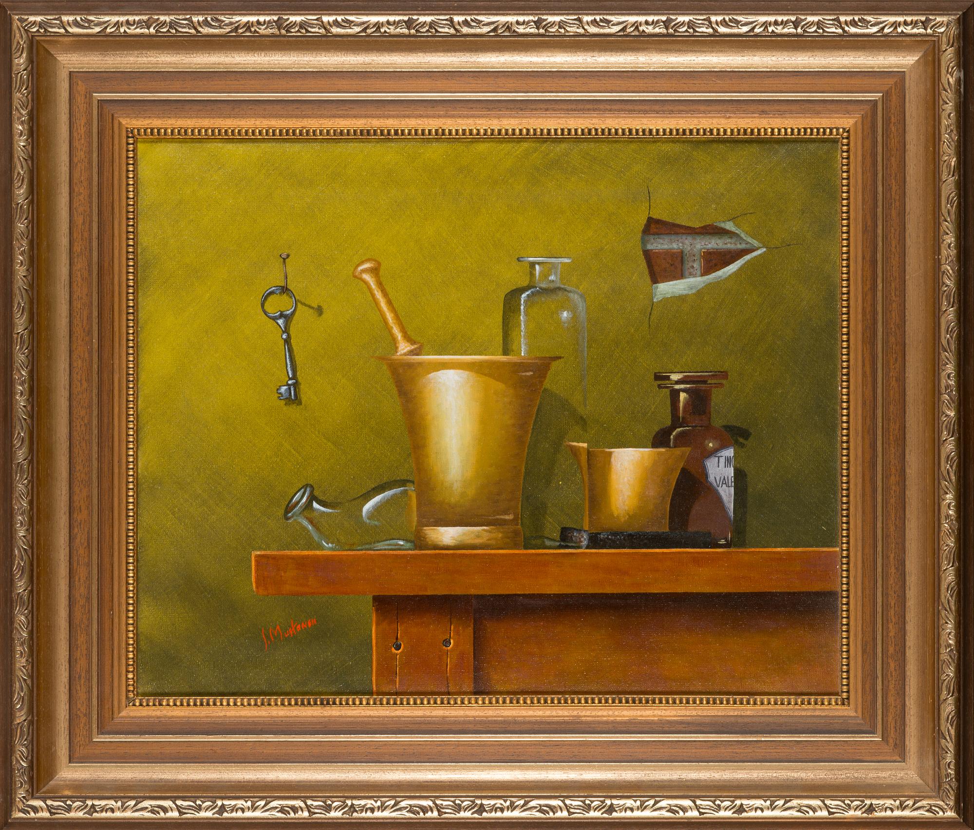 Jyrki Mustonen, oil on canvas, signed.
