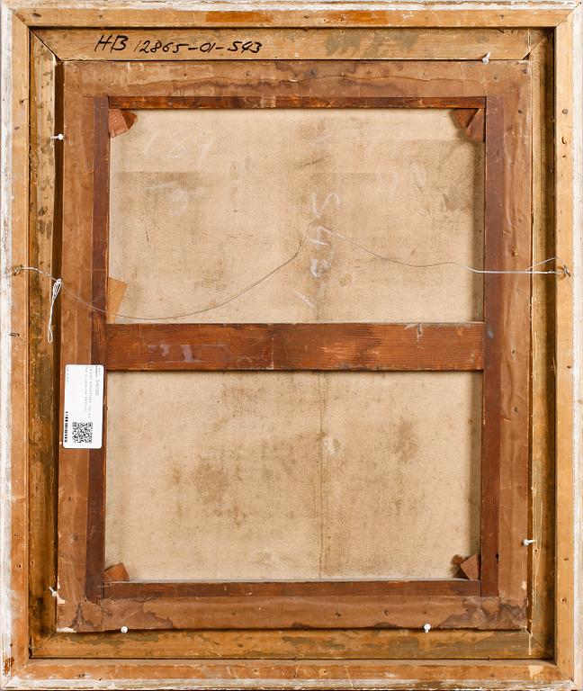 OKÄND KONSTNÄR, olja på duk, 1800-tal.