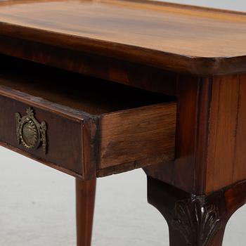 A tea table, George II, England, mid 18th Century.