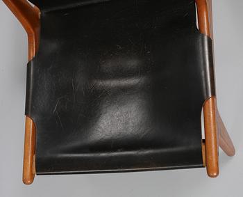 FÅTÖLJ, "Vilstol 204", Östen Kristiansson, Vittsjö Möbelfabrik. 1950-tal.