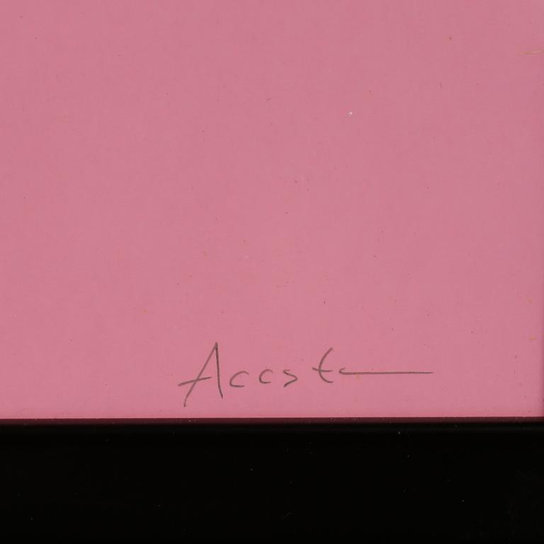 JOHNNY ACOSTA, färglitografi, signerad och numrerad 67/250.