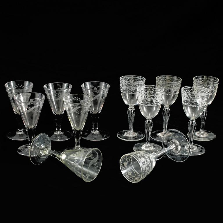 GLAS, 6+6 st, 1800-/1900-tal.