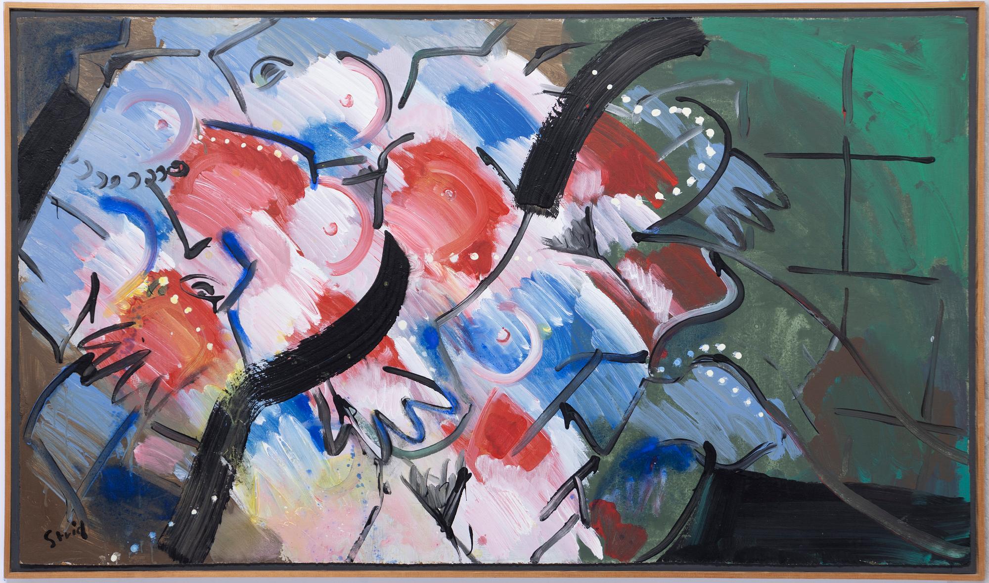 Hardy Strid, "Sabinerskornas erövring".