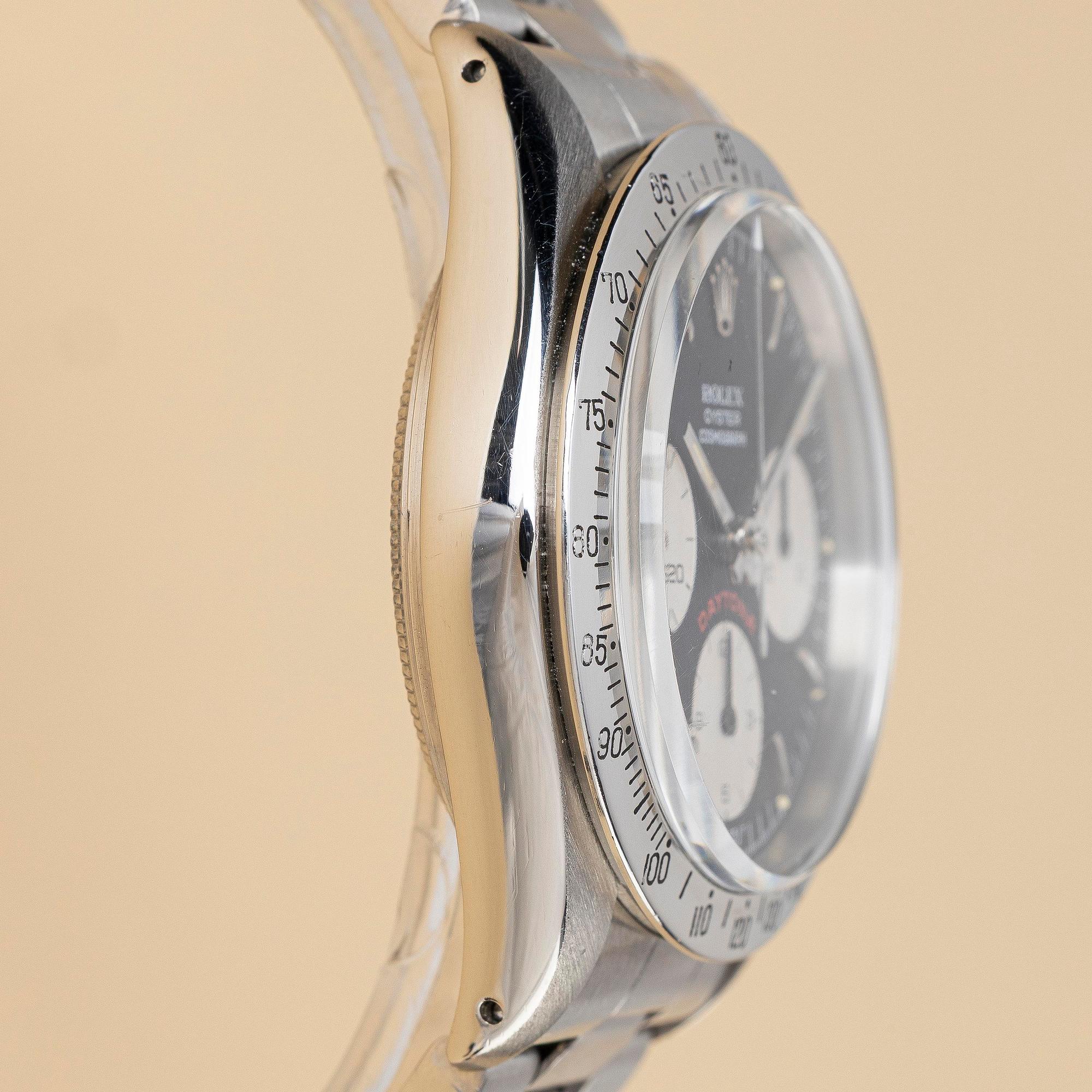 Rolex, Oyster Cosmograph, Daytona, "Big Red", ca 1980.