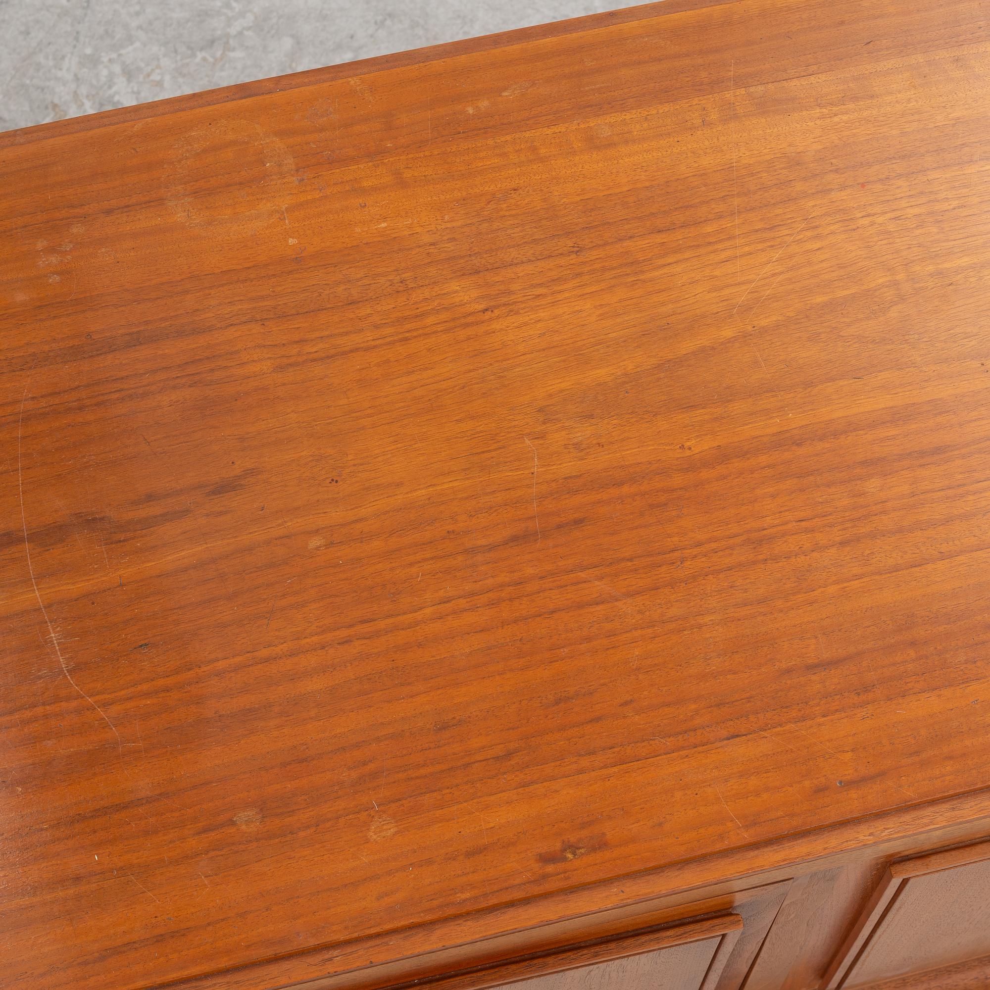 a walnut sideboard, Stockholm, 1932.