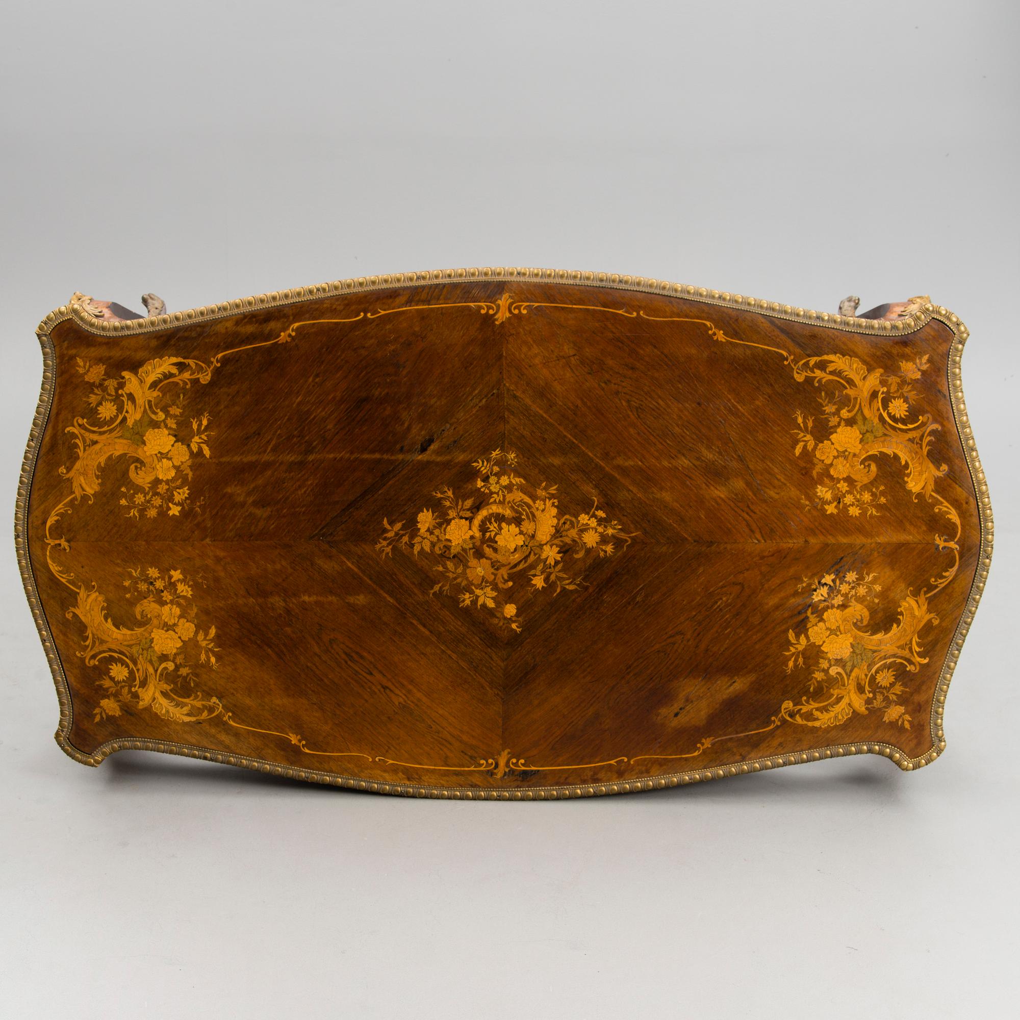 SKRIVBORD, 1800-talets senare hälft.