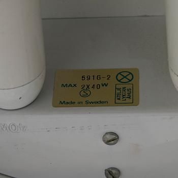 Anders Pehrson, golvlampa, modell 591, "Simris/Olympia", Ateljé Lyktan, Åhus.
