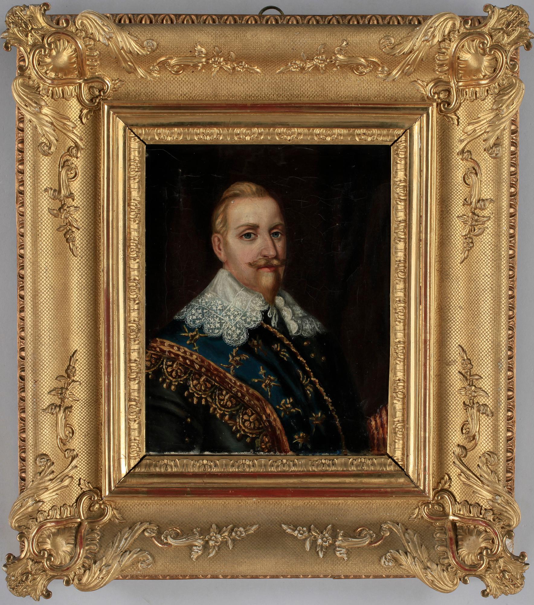 OKÄND KONSTNÄR, olja på duk, 1800-tal.