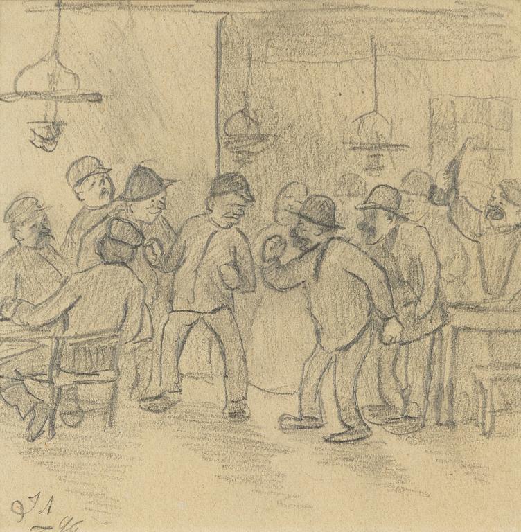 Ivar Arosenius, 'Gräl'.