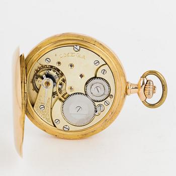 OMEGA, pocket watch, hunter, 54 mm.