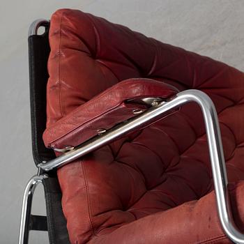 A Bruno Mathsson "Karin" armchair from the second half of the 20th century.