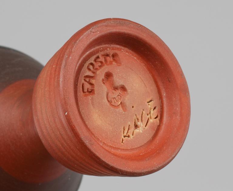 MINIATYRVAS, Farstagods, "Spirea", Wilhelm Kåge, Gustavsbergs studio, omkring 1900-talets mitt.