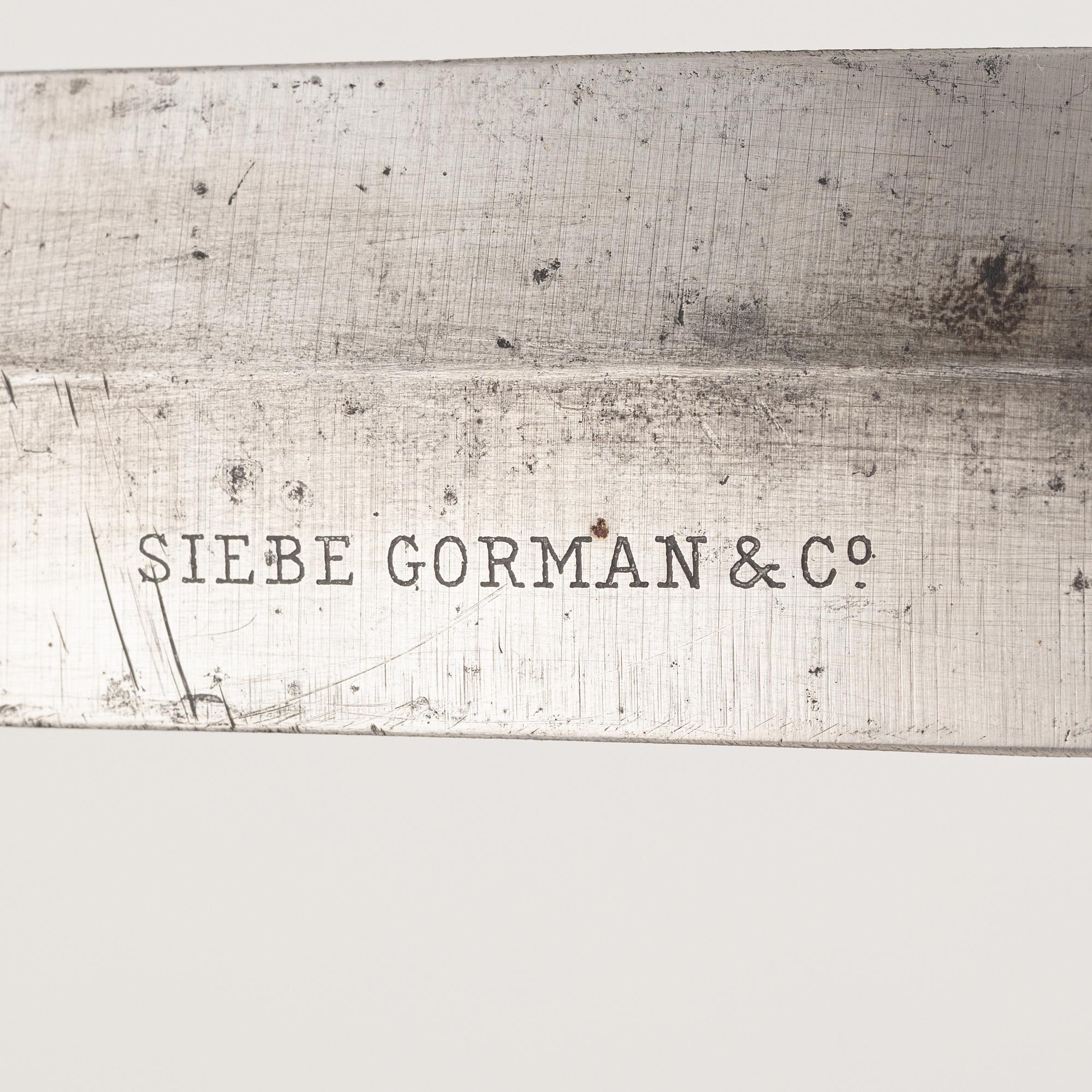 Adiving knife, Siebe Gorman & Co, early 20th century.