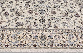 A carpet, Nain Part Silk, S.K 6LAA, 368 x 266.