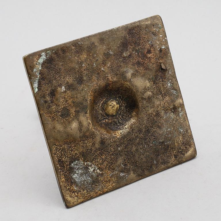 LJUSSTAKE, brons, 1600-tal.