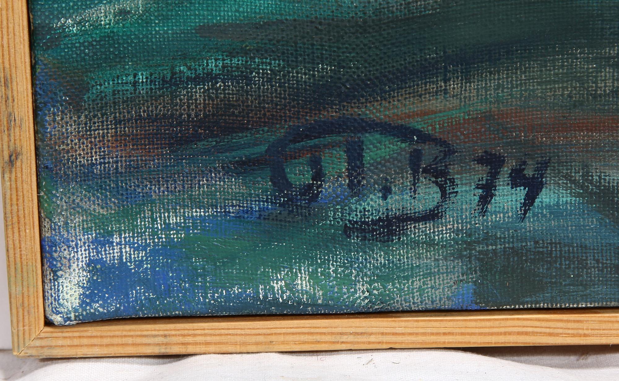 JOHN IVAR BERG, olja på duk. Sign och dat -74.