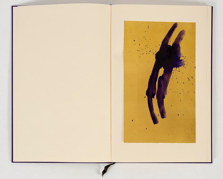 James Brown, book signed and numbered 52/100 including an original gouache.