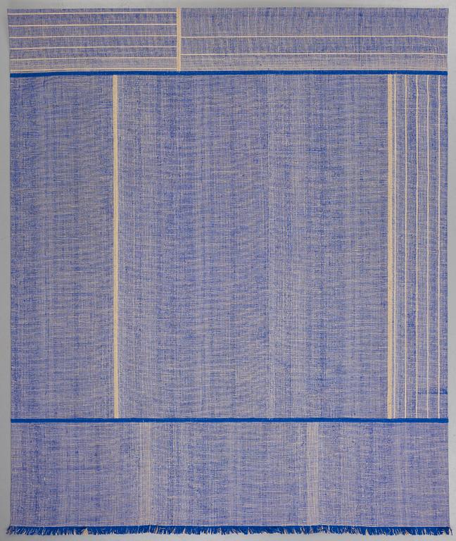 FOLKFORM, a carpet, "Blue Tapestry in jute and wool", ed. 1/3, 2022.