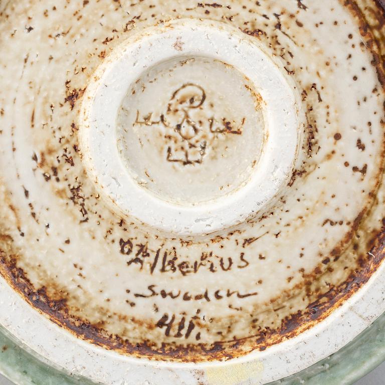 OLLE ALBERIUS, a unique stoneware sculpture/ vase, Rörstrand, Sweden.