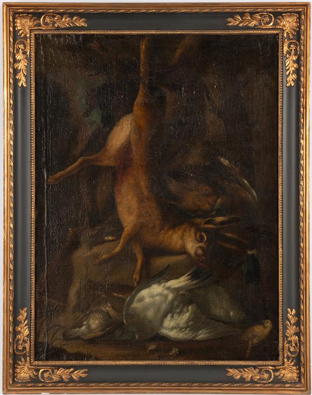 Jan Fyt, his followers, 18th century, Hunting still life.