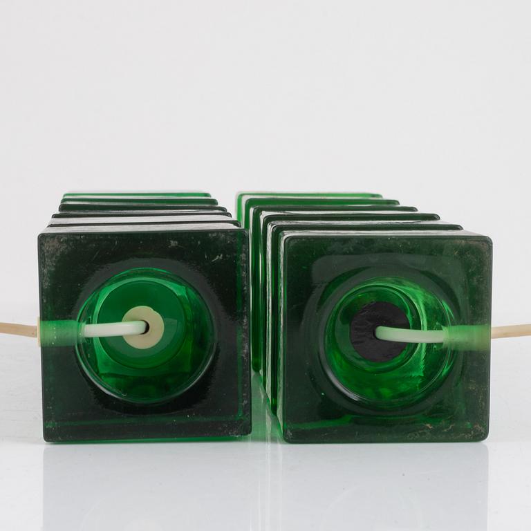 Bordslampor, ett par, Tyskland, 1900-talets andra hälft.