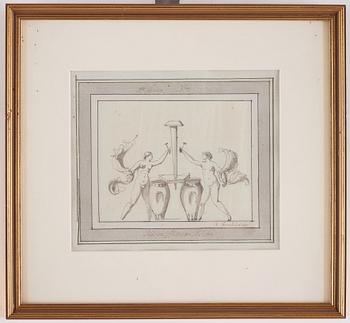 Carl August Ehrensvärd, "Goda gosse, glaset töm". Serie av dryckesvisor, 24 st.