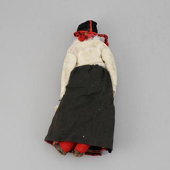 A circa 1900 bisque head doll.